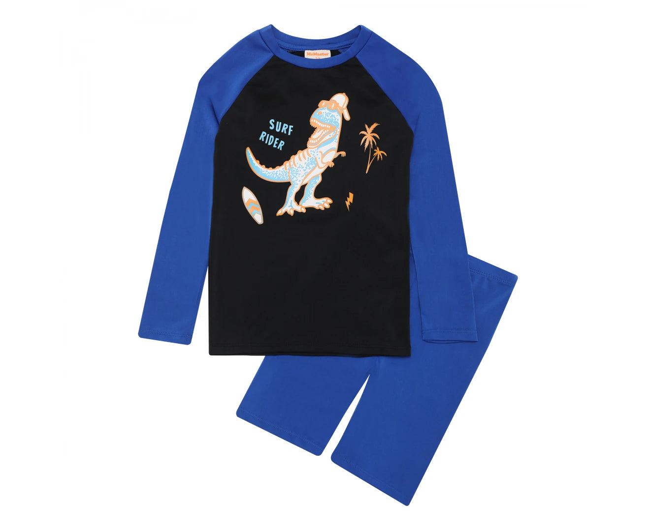 BOYS BLUE DINOSAUR SWIMMING SET - Blue