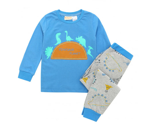 TEEN BOYS DINOSAUR PYJAMA SET
