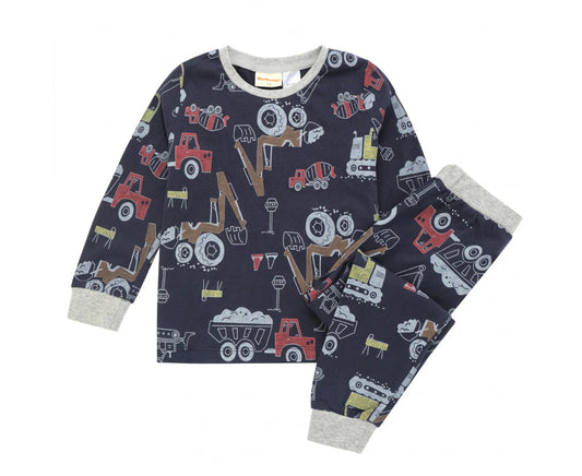 JUNIOR BOYS TRUCK AOP PYJAMA SET