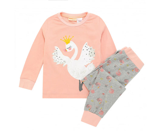 JUNIOR GIRLS SWAN PYJAMA SET