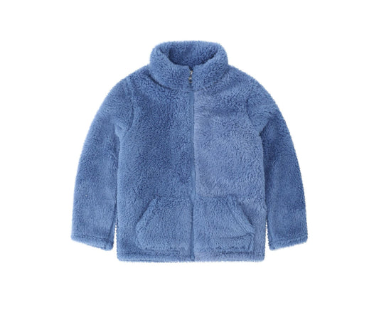 TEEN BOYS ULTRA WARM FLEECE JACKET - Blue