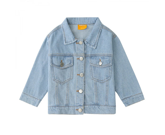 KIDS DENIM JACKET - Blue