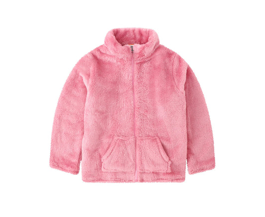 TEEN GIRLS FLEECE JACKET - Pink