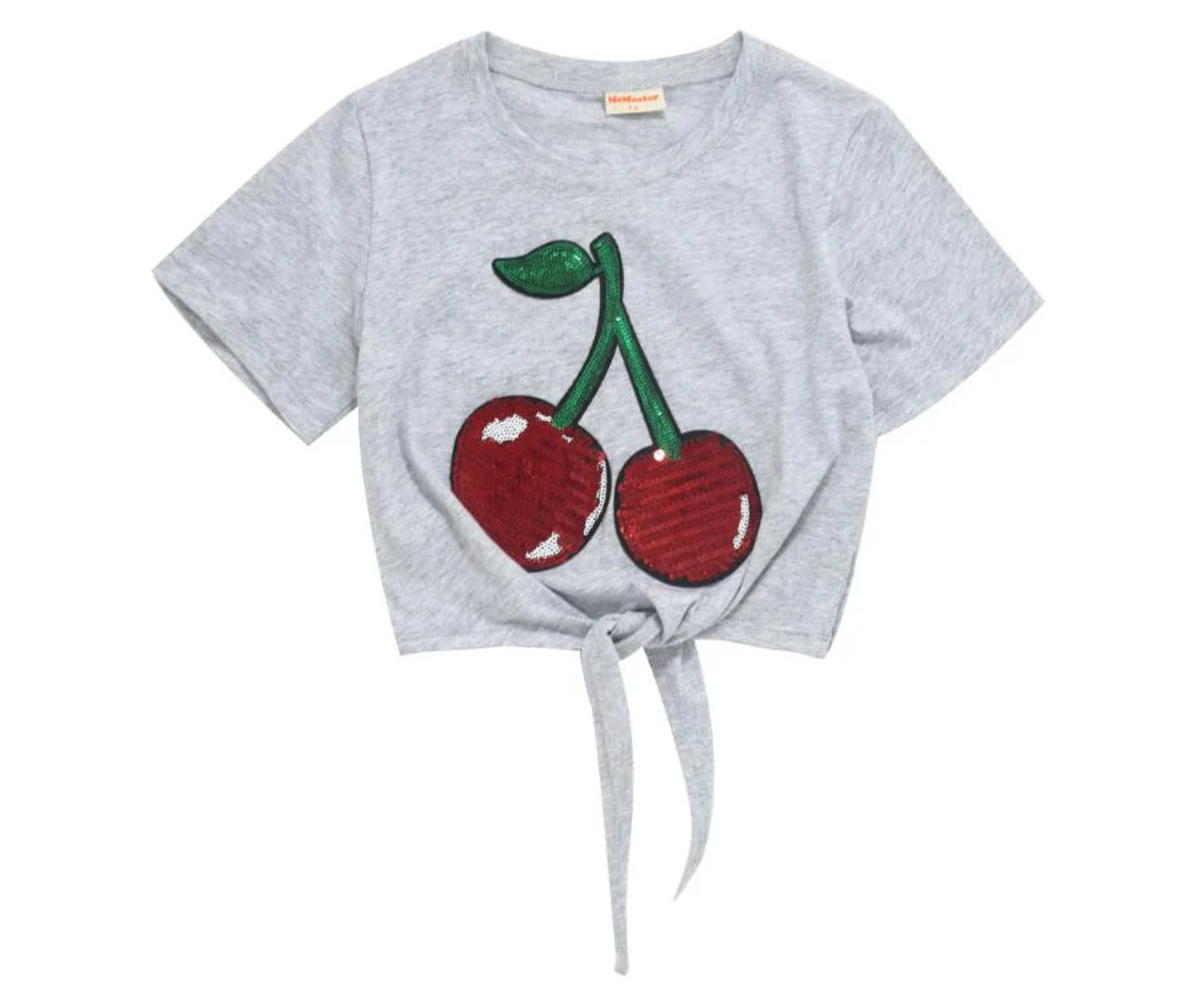 JUNIOR GIRLS CHERRY KNOT TEE