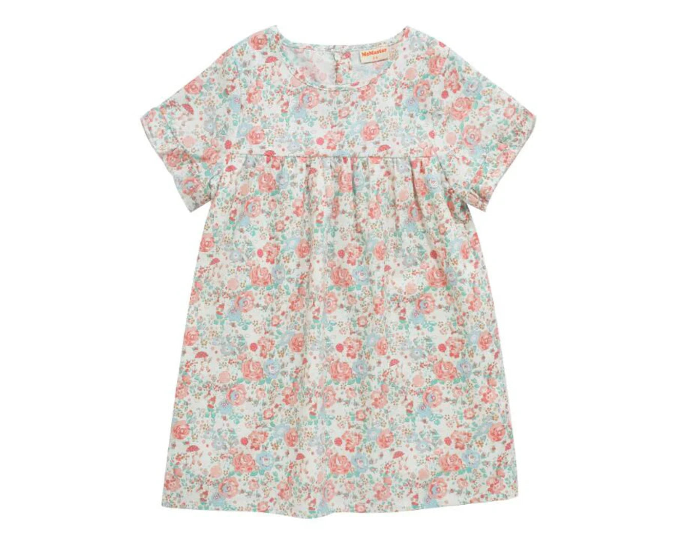 JUNIOR GIRLS COTTON WOVEN FLORAL DRESS