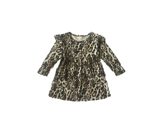 BABY GIRLS LEOPARD DRESS - Multi