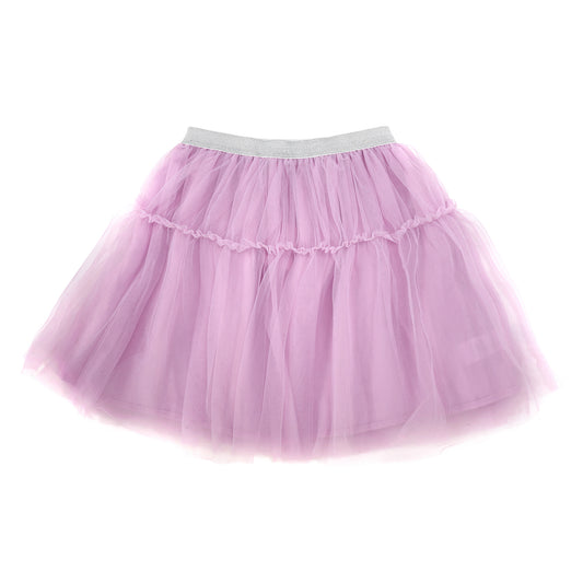 JUNIOR GIRLS TULLE SKIRT-LILAC